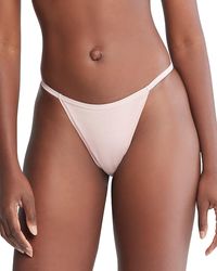 Calvin Klein - Ideal Micro String Bikini - Lyst