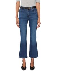 FRAME - The Reboot High Rise Ankle Bootcut Jeans - Lyst