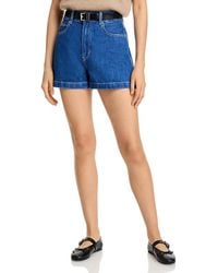FRAME - The Charm Denim Shorts - Lyst