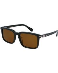 Ferragamo - Prisma Rectangular Sunglasses, 56Mm - Lyst