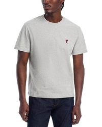 Ami Paris - Short Sleeve Logo Tee - Lyst