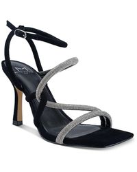 marc fisher black strappy sandals