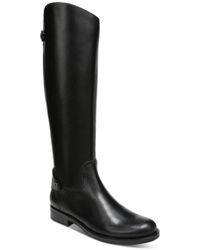 Sam Edelman Leather Mikala Tall Riding Boots in Brown Leather (Brown) - Lyst