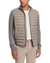 Herno - Quilted Hybrid Wool, Silk & Nylon Jacket - Lyst