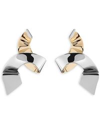 DEMARSON - Phaedra Twist Drop Earrings - Lyst
