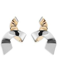 DEMARSON - Phaedra Twist Drop Earrings - Lyst