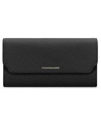 Maison De Sabre - Long Leather Flap Wallet - Lyst