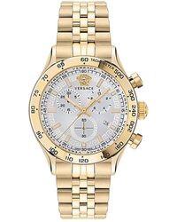 Versace - Hellenyium Chronograph Bracelet Watch, 44Mm - Lyst