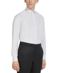 ZEGNA - Centoventimila Structured Button Front Shirt - Lyst