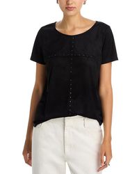 SINGLE THREAD - Faux Suede Top - Lyst