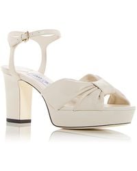 Jimmy Choo - Heloise 80 Platform Sandals - Lyst