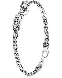 John Hardy - Sterling Legends Naga Sapphire Dragon Link Bracelet - Lyst