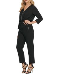 dkny black jumpsuit