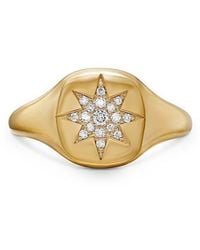 David Yurman - Cable Collectibles Compass Mini Pinky Ring - Lyst