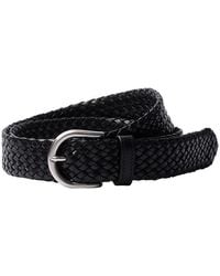 Prada - Braided Leather Belt - Lyst