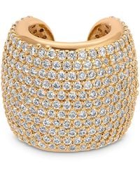 Ettika - Crystal Statement Single Chunky Ear Cuff - Lyst