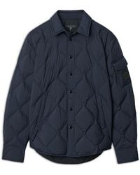Rag & Bone - Dane Quilted Shirt Jacket - Lyst