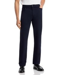 Canali - Stretch Wool Regular Fit Five Pocket Pants - Lyst