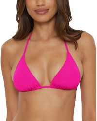 Becca - Color Code Triangle Bikini Top - Lyst