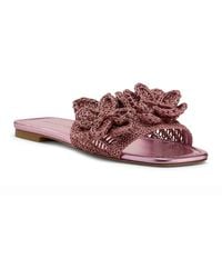 Stuart Weitzman - Lotus Slides - Lyst