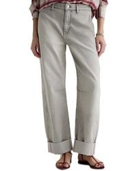 AG Jeans - Mercer High Rise Cuffed Barrel Jeans - Lyst