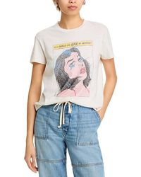 RE/DONE - 70S Summer Loose Tee - Lyst