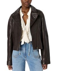 Gerard Darel - Nina Leather Jacket - Lyst