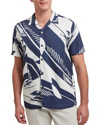 Ted Baker - Heukels Relaxed Fit Fish Shirt - Lyst