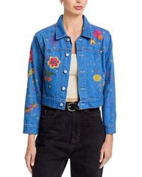 Mother - The Heyday Cropped Denim Jacket - Lyst