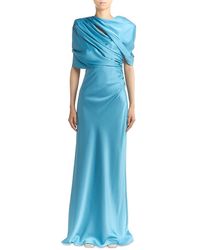 Stella McCartney - Draped Cape Gown - Lyst