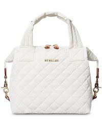 MZ Wallace - Small Sutton Deluxe Top Handle Bag - Lyst