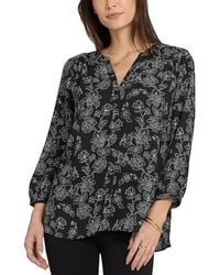 NYDJ - Pintuck Blouse - Lyst
