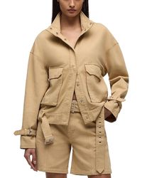 Hudson Jeans - Relaxed Utility Jacket - Lyst