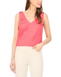 Cece - Bow Shoulder Tank - Lyst