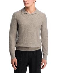 Vince - Boiled Cashmere Polo Sweater - Lyst