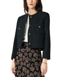 Ba&sh - Meredith Cropped Boxy Jacket - Lyst