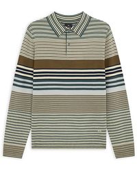 Paul Smith - Wool Striped Polo Sweater - Lyst