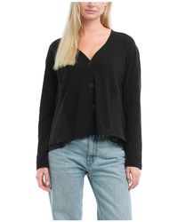 Wilt - Clothing Button Front Mixed Cardigan - Lyst