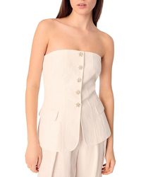 Maje - Bustier Top - Lyst