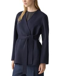 Theory - Wool & Cashmere Wrap Jacket - Lyst