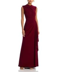 Aqua - Draped Gown - Lyst