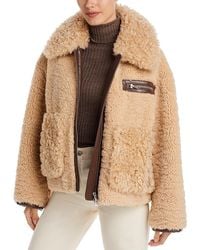 Stand Studio - Joann Faux Fur Jacket - Lyst