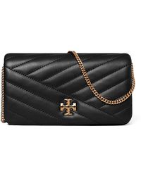 Tory Burch - Kira Chevron Chain Wallet - Lyst