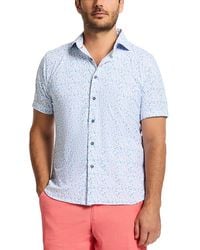 Robert Graham - Riptide Printed Short Sleeve Button Front Shirt - Lyst