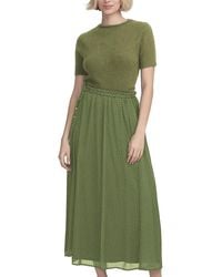 Elle Collection - Moss Yarn Shell Sweater - Lyst