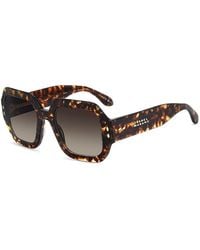 Isabel Marant - Square Geometrical Sunglasses, 51Mm - Lyst