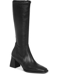 Vagabond Shoemakers - Vagabond Hedda Square Toe High Heel Boots - Lyst