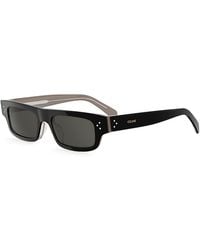 Celine - 3 Dots Hd Rectangular Sunglasses, 52Mm - Lyst