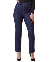 Spanx - Shape Everywear Pull On Wide Leg Jeans - Lyst
