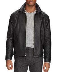 Men's Polo Ralph Lauren Leather jackets from $319 | Lyst